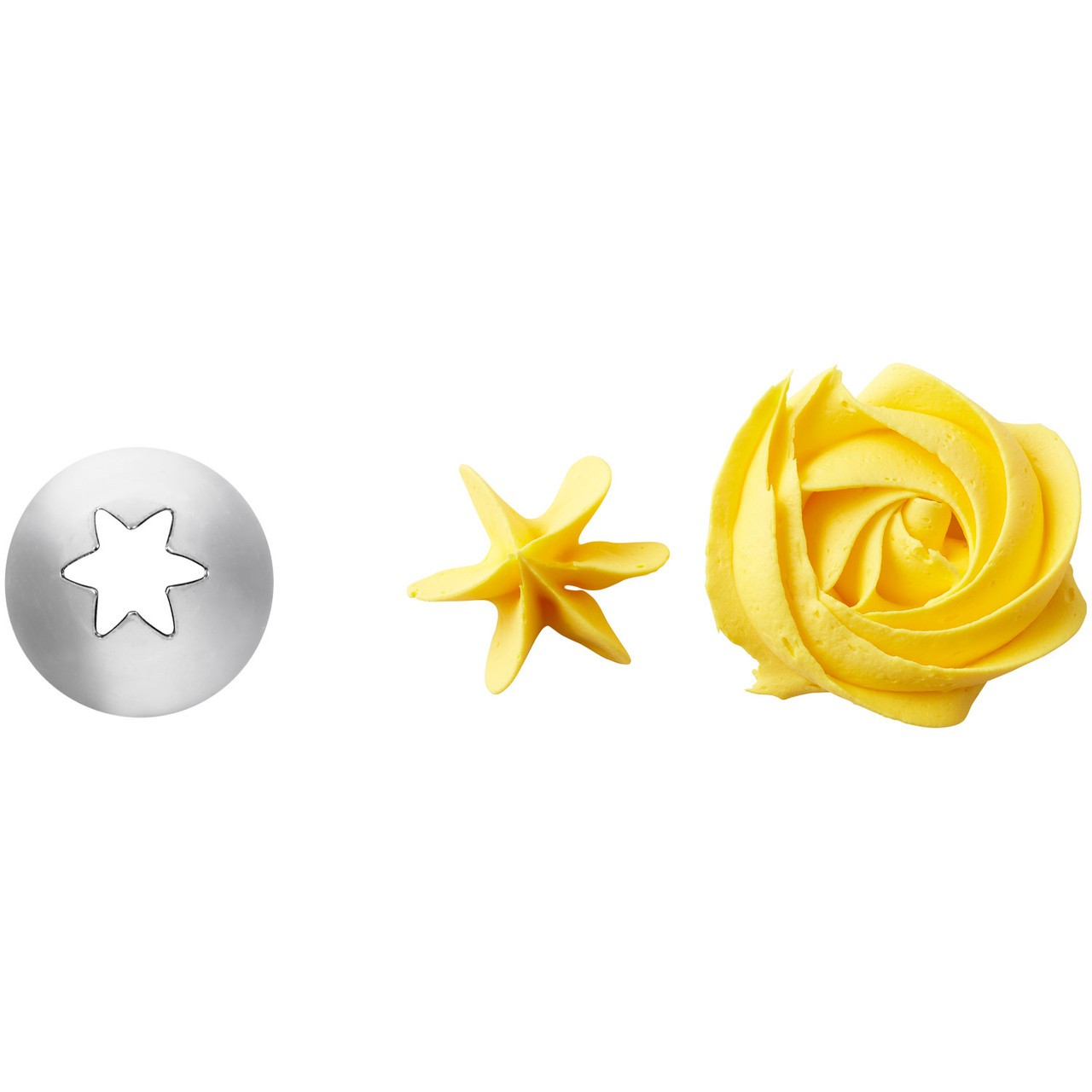 Wilton Cake Decorating Tip #1M - Open Star Tip