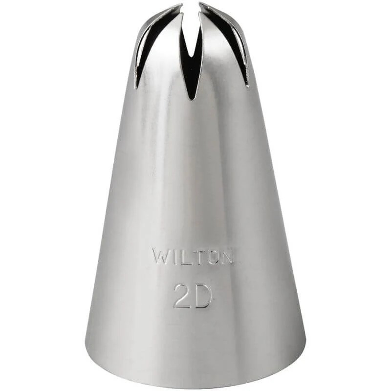 Wilton Cake Decorating Tip #2D - Large Drop Flower Tip