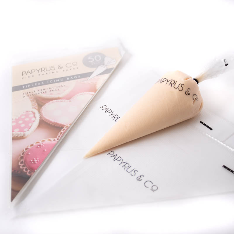 Papyrus Tipless Icing Bags - Medium 13" (Pack of 50)
