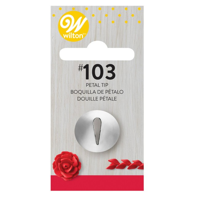 Wilton Cake Decorating Tip #103 - Petal Tip
