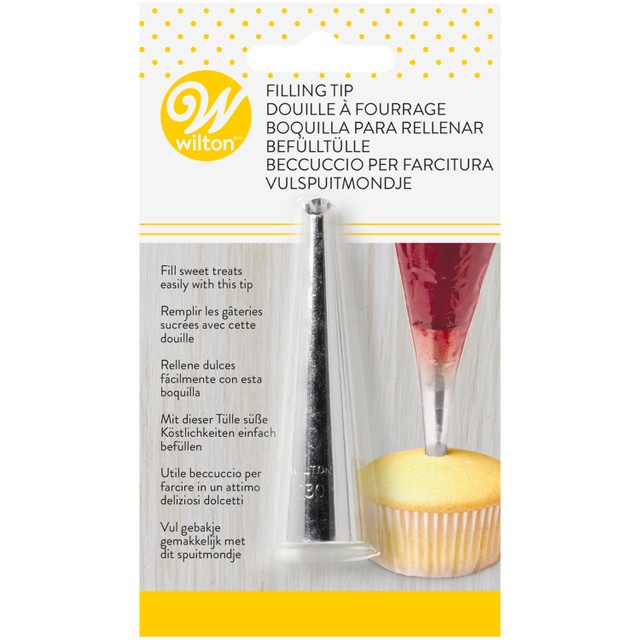 Wilton #230 Bismark tip for filling cupcakes, pastries and more