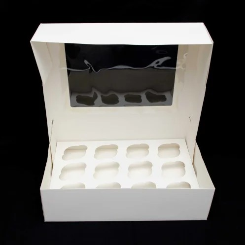 LOYALCupcake Box with insert - 12 cavity