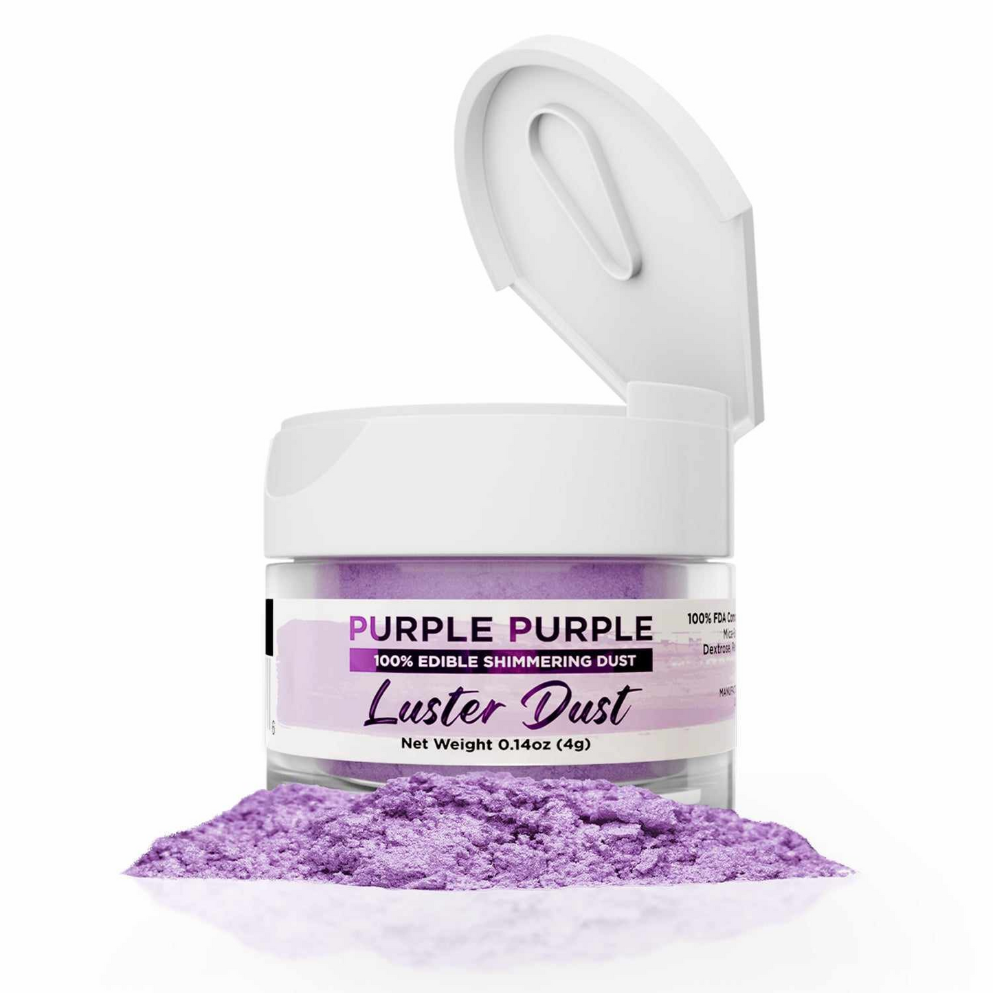 Bakell USA Lustre Dust - Purple Purple (4gm)
