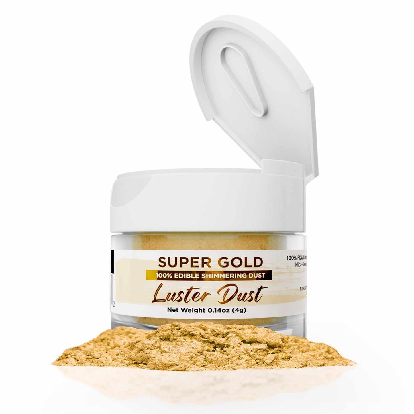 Bakell USA Lustre Dust - Super Gold (4gm)