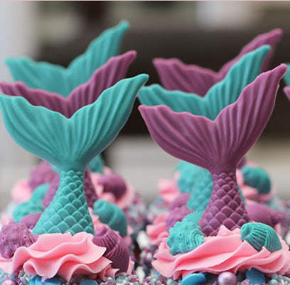 Bake Group Silicone Mould - Mini Mermaid Tail