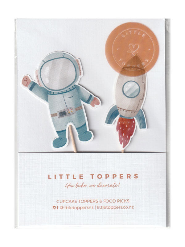 Outer Space Cupcake Toppers (6 pack)