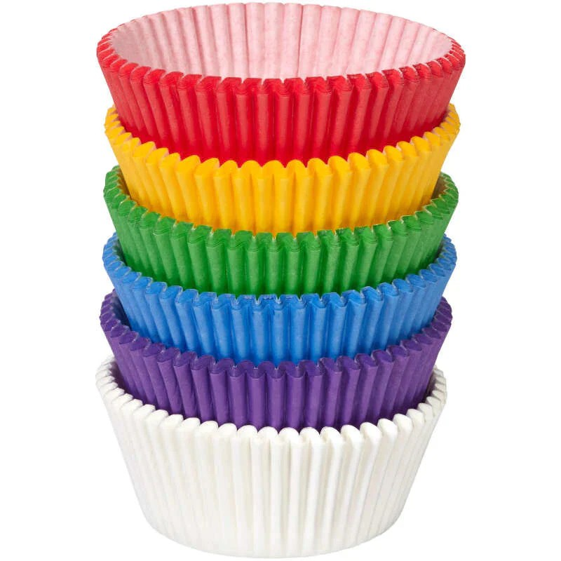 Wilton Rainbow Cupcake Cups - 150 ct