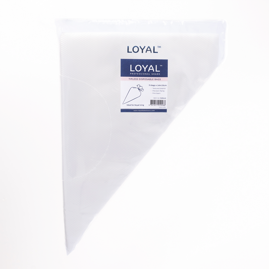 Loyal Disposable Tipless Bags Clear 14" (75 pack)