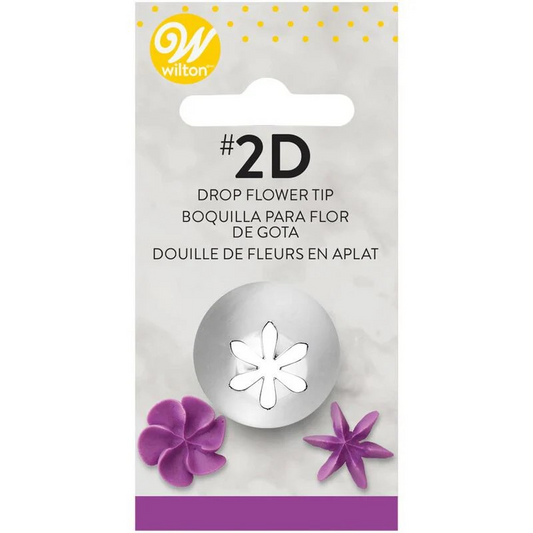 Wilton Cake Decorating Tip #2D - Large Drop Flower Tip