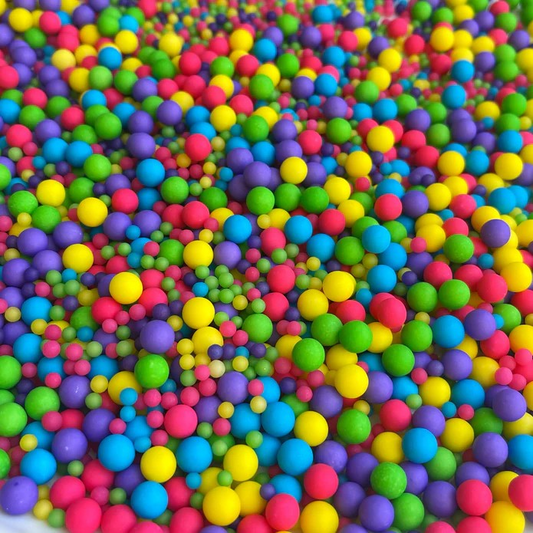 Get Sprinkled - Matte Bright Rainbow Pearly Pearls (110g)