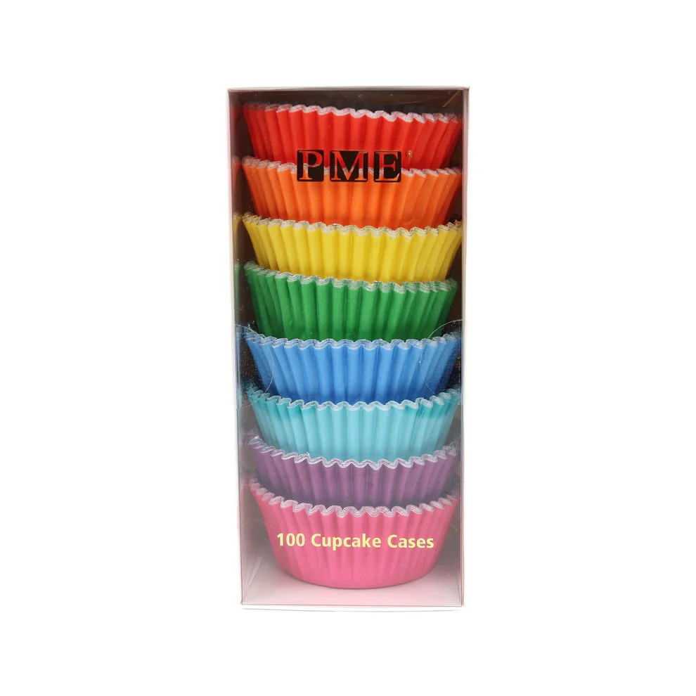 PME rainbow cupcake liners