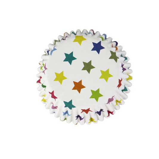 PME Cupcake Cups Foil Lined - Stars (30 pack)