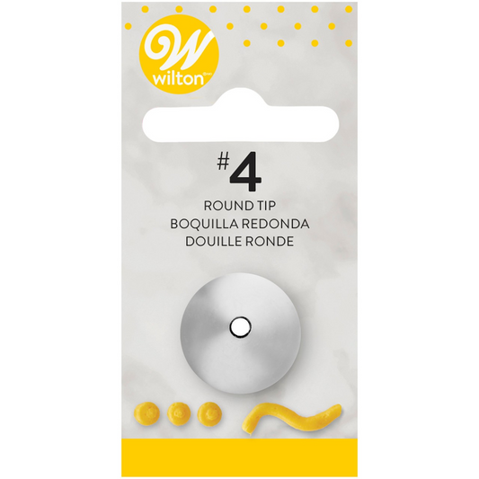 Wilton Cake Decorating Tip #4 - Round