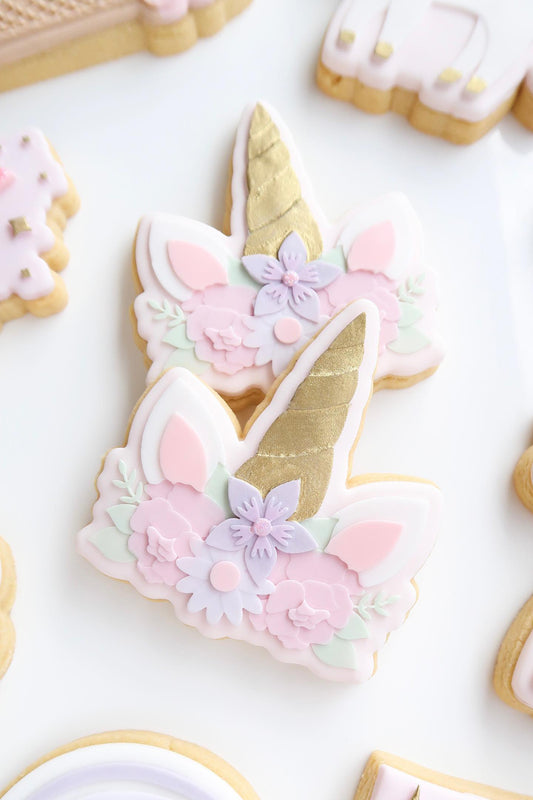 Boss Embossers Unicorn Floral Crown Debosser and Cutter