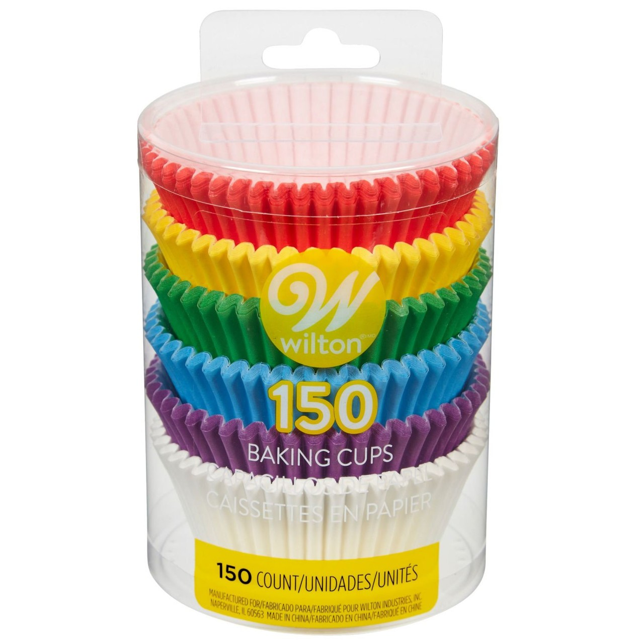 Wilton Rainbow Cupcake Cups - 150 ct