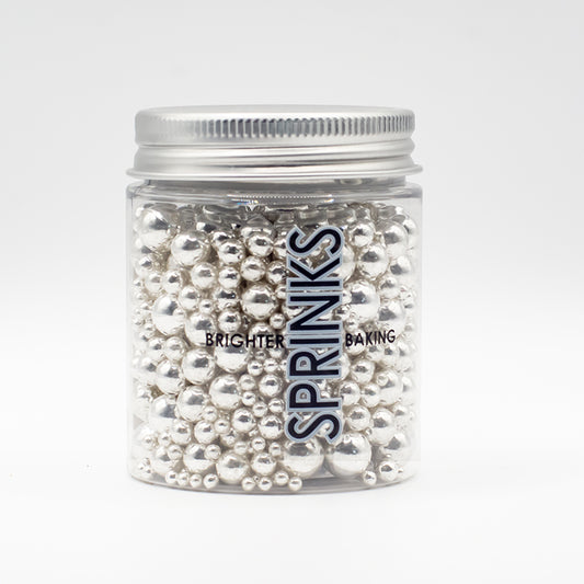 SPRINKS Bubble Bubble Sprinkles - Silver (75g)