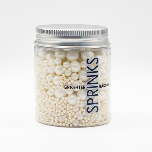 SPRINKS Bubble Bubble Sprinkles - Pearl White (75g)