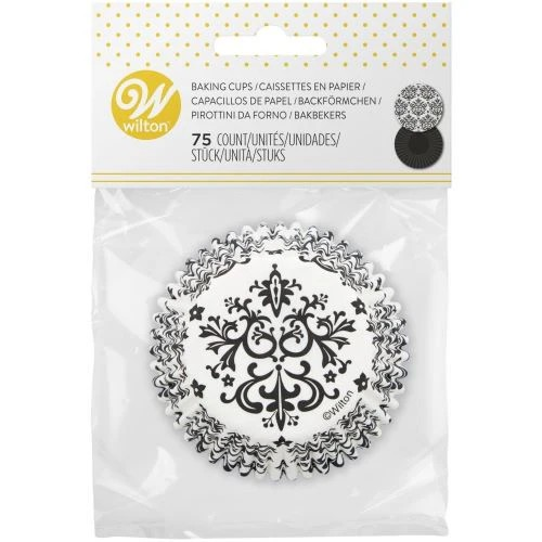 Wilton Standard Baking Cups - Damask (75 pack)