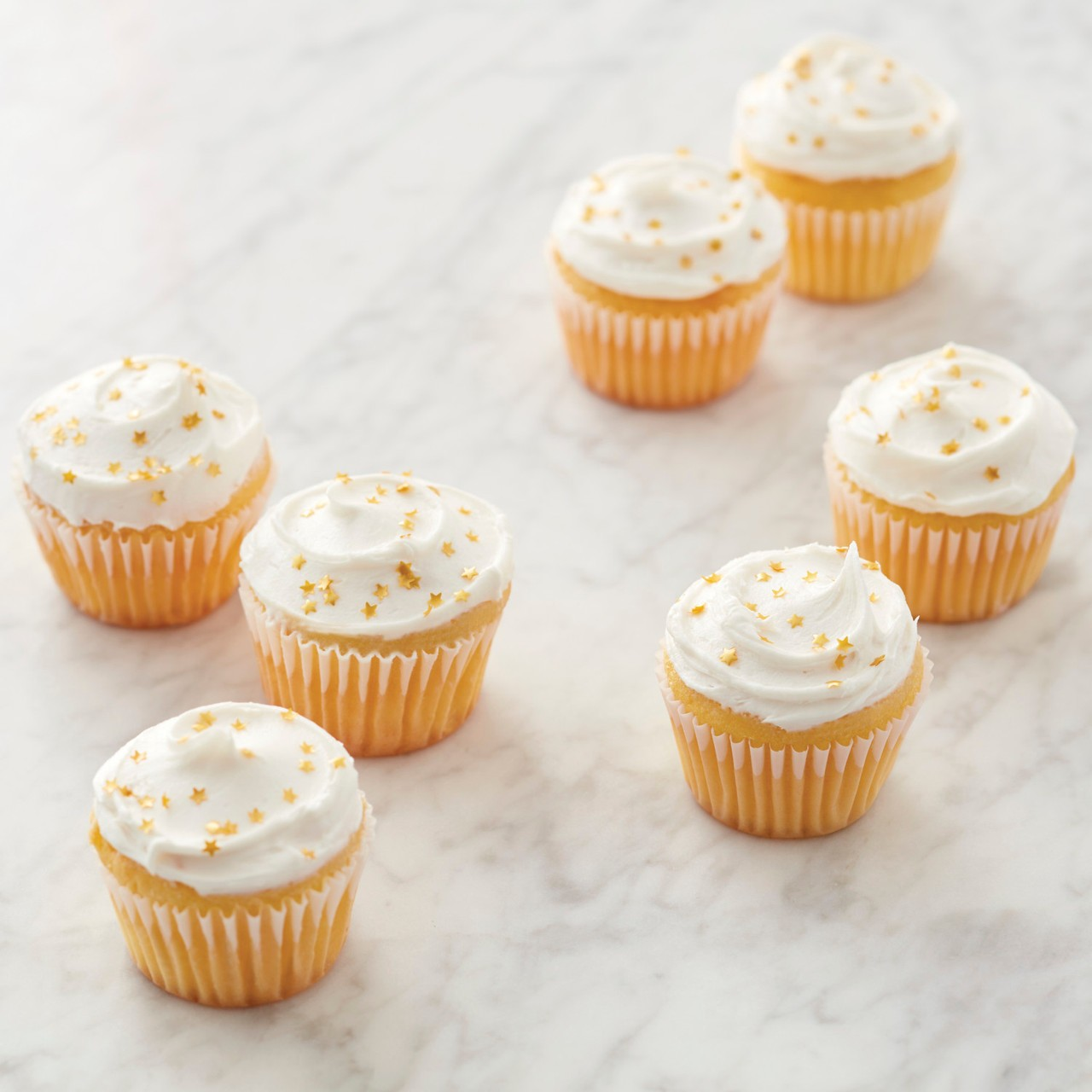 Wilton Edible Gold Glitter Star Sprinkles (1.1g)