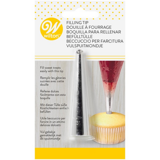 Wilton #230 Bismark tip for filling cupcakes, pastries and more