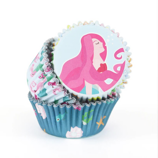 PME Cupcake Cups - Mermaid (60 pack)