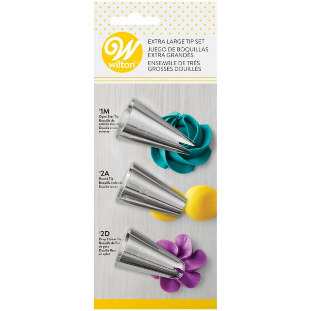 Wilton Extra-Large Decorating Tip Set